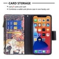 thumbnail image 3 of Compatible with  13 Detachable Magnet Zipper Wallet Leather Case Cash Pocket with Multiple Card Slots Holder Wrist Strap Removable Cover, 3 of 8