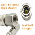 thumbnail image 5 of EU Air Hose Fittings Coupling Compressor Accessories Quick Release Fitting European standard Pneumatic Connector Rapidities, 5 of 5