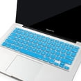 thumbnail image 3 of Mosiso - Keyboard Cover Silicone Skin for MacBook Air 13" and MacBook Pro 13" 15" 17" (with or w/out Retina Display 2010-2015 Years), Aqua Blue, 3 of 3