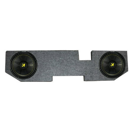 - 2)NEW KICKER 44CWCS124 12 Inch 600W Subwoofers + For Dodge Ram Quad '02-New Box