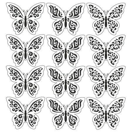 Butterfly Mandala Sun Catchers (Pack of 24)