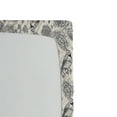 thumbnail image 3 of Ambesonne Nature Fitted Sheet, Monochrome Illustration Bird, King Size, Eggshell Dark Blue Grey, 3 of 5