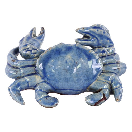 Urban Trends Ceramic Crab Figurine