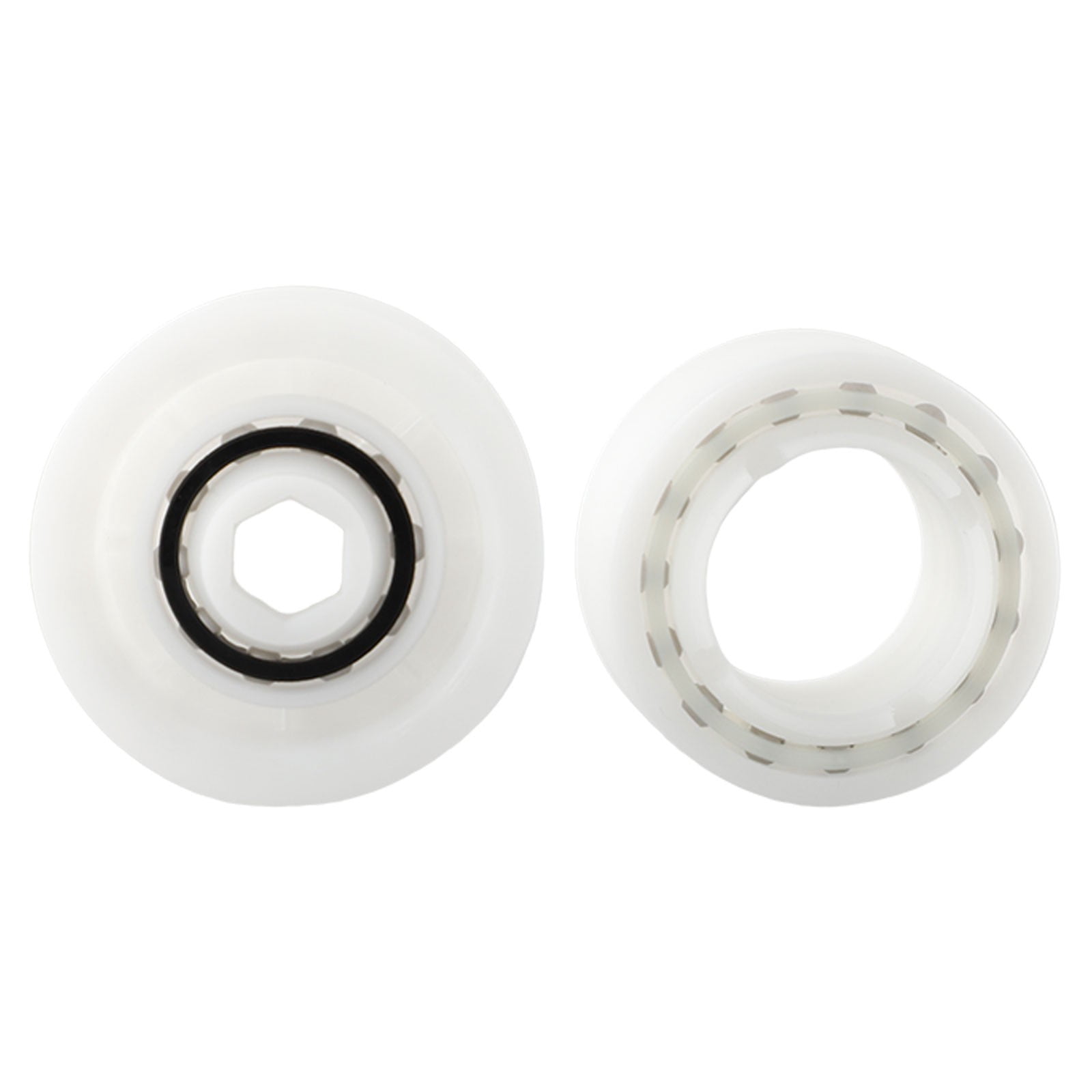 Automatic Robotic Pool Cleaner Replacement Parts, Guide Wheels 4 Pack with 2 Pack Pulley Gears 3884997-R6 for Maytronics Dolphin, Nautilus CC Plus Pool Cleaner M200/M400/M500 &Dx3/Dx4/Dx6