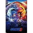 thumbnail image 3 of Sonic The Hedgehog 3 - One Sheet Wall Poster with Pushpins, 22.375" x 34", 3 of 4