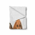 thumbnail image 2 of Dachshund Soft Flannel Fleece Throw Blanket, Different Color Sausage Dog Puppies Lying Together, Cozy Plush for Indoor and Outdoor Use, 50" x 70", Dark Taupe Grey Taupe, by Ambesonne, 2 of 6