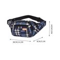thumbnail image 2 of Hwkond Sling Bag, Fashion Waist Bag Men's And Women's Casual Large Capacity Messenger Bag Men's Mobile Phone Waist Bag Clearance Sale, 2 of 2
