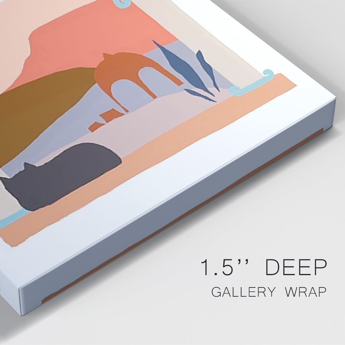 Paper Scene IV Premium Gallery Wrapped Canvas - Ready to Hang