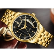 CHENXI Top Men Watch Luxury Brand Stainless Steel Waterproof Quartz Wristwatch Mens Watches Fashion Golden Business Male Clock
