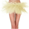 thumbnail image 1 of Kcodviy Jupe en Tulle pour Adulte 6 Jupes Courtes pour Femmes Tutu Superposé Mini Jupe Boule Mignonne Jupes pour Ado Robe Jupe Femmes Jupes Caniche Classiques pour Femmes Princesse Jupes de Ballet Duveteuses, 1 of 4
