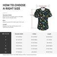 thumbnail image 4 of Honeii Dinosaur Print Women's Classic V-Neck T-Shirt,Womens Fashion Tops,Stylish Everyday Top for Women, Casual Summer Spring Outfits Clothes-X-Large, 4 of 5