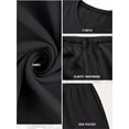 thumbnail image 4 of Cueply Two Piece Sets for Women Summer Casual Vacation Outfits Cap Sleeve Wide Leg Long Pants Lounge Sets, 4 of 9