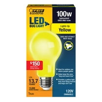 Feit Electric A19100/BUG/LED 100W EQ Non DM LED Light Bulb , Yellow, Pack of 1