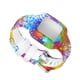 thumbnail image 5 of Seitruly Correa de reloj Suavidad multicolor Regalo dulce exquisito Pieza reemplazada Reemplazo Instalación práctica Correa de silicona Pintado 2Conjunto, 5 of 6