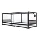 thumbnail image 3 of REPTI ZOO Terrario de Vidrio para Reptiles, Grande, Doble Puerta Frontal Antiescapes, 120cmX45cmX45cm, Acua Terrario de Cristal, Reptile Enclosure Knock-Down, Terrario Reptiles, Anfibios REPTI ZOO Terrario Knock down RK, 3 of 11