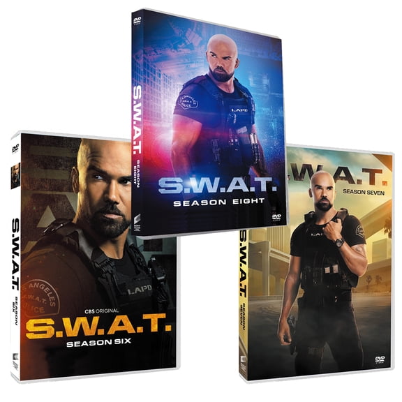 S.W.A.T. Seasons 6, 7 & 8 - The Complete Explosive Collection 3pc Set