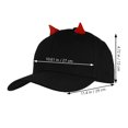 thumbnail image 3 of Miangastore 1pc Creative And Fashion Halloween Little Devil Baseball for Party, 3 of 8
