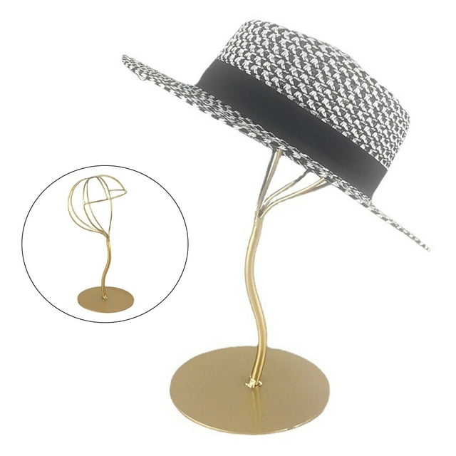 Soporte de Exhibición de Sombrero Macarena para Peluca Decorativa