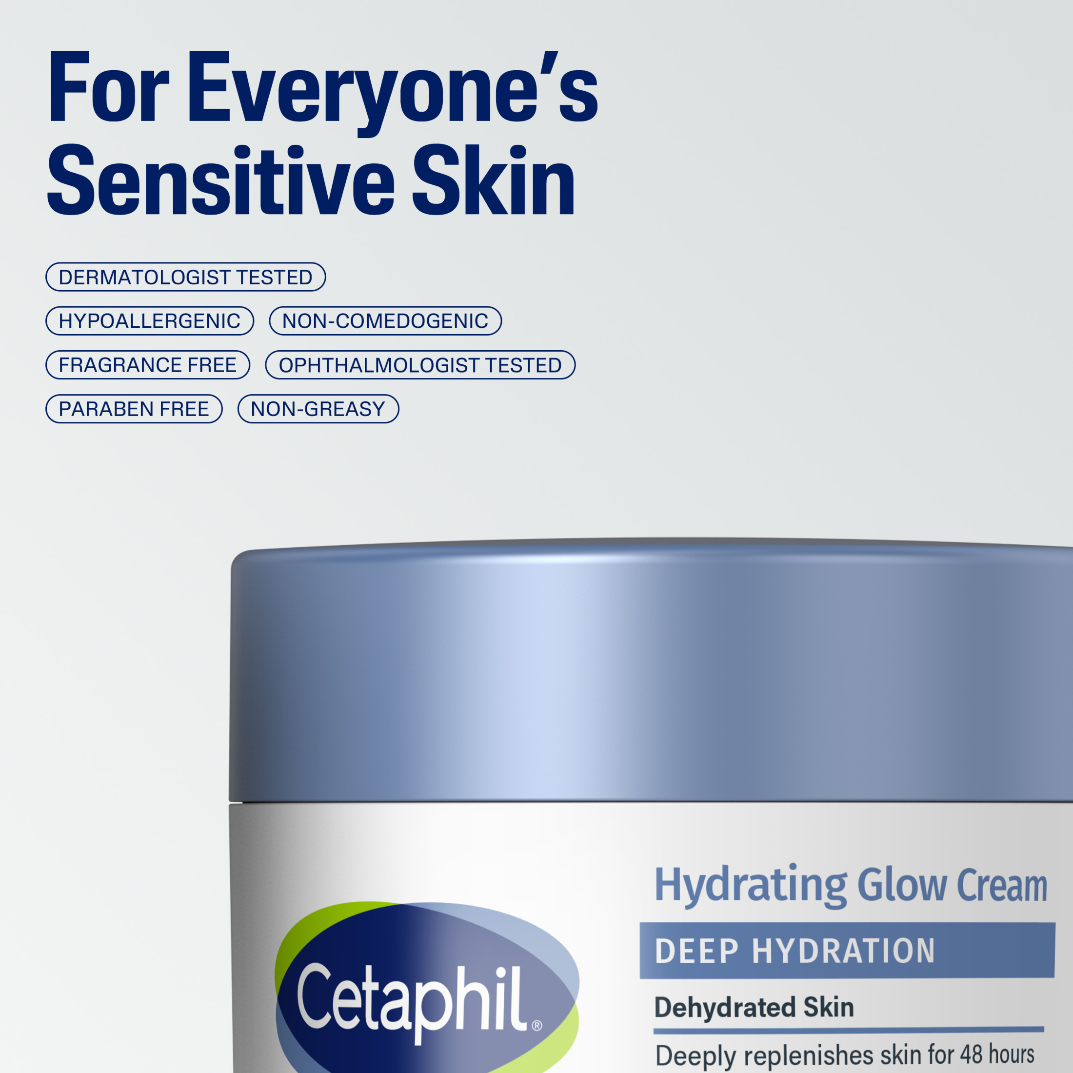 Cetaphil Deep Hydration Healthy Glow Daily Face Cream, 1.7 oz photo 5