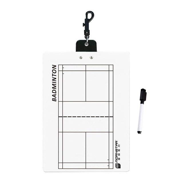 Almencla Coaching Boards Portable Guidance Training Tool Referees Gear Practice Board Badminton