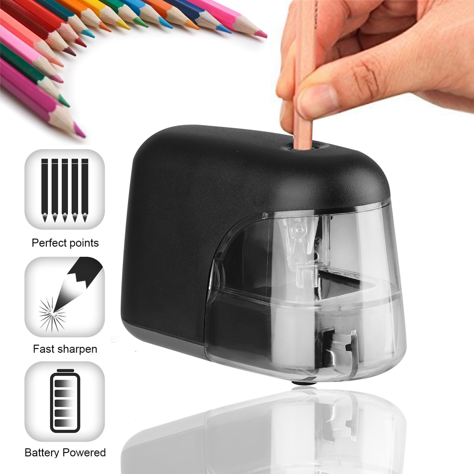 Electric Pencil Sharpener, Automatic Feature and Best