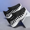 thumbnail image 6 of NOEGOEU Boys Girls Slip on Mesh Shoes Non Slip Soft Sole Breathable Lightweight Sneakers for Kids (Black,1), 6 of 8