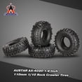 thumbnail image 1 of 4Pcs AUSTAR AX-4020 1.9 Inch 110mm 1/10 Rock Crawler Tires for D90 SCX10 AXIAL TF2 RC Car, 1 of 7
