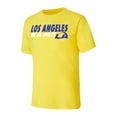 thumbnail image 2 of Men's Concepts Sport Royal/Gold Los Angeles Rams Meter Top & Shorts Sleep Set, 2 of 3