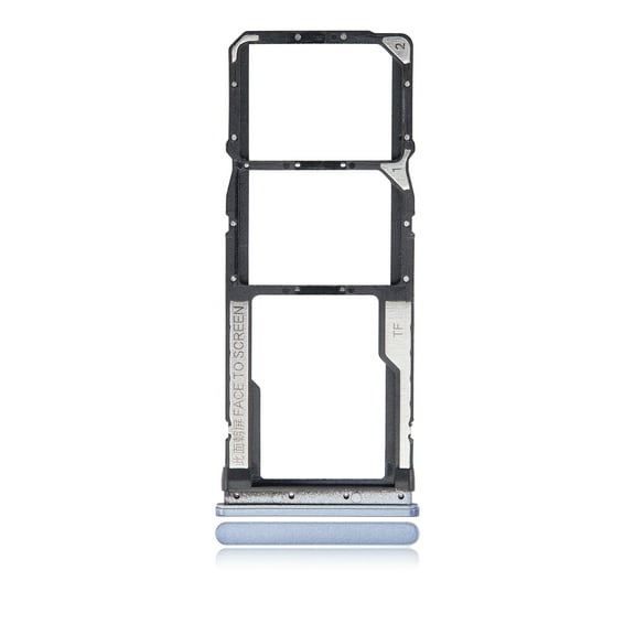 Replacement Dual Sim Card Tray Compatible For Xiaomi Redmi Note 9S / Note 9 Pro 4G (Interstellar Gray)