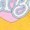 YELLOW, variant on The Muppets - Babies Pastels Short Sleeve Graphic T-Shirt