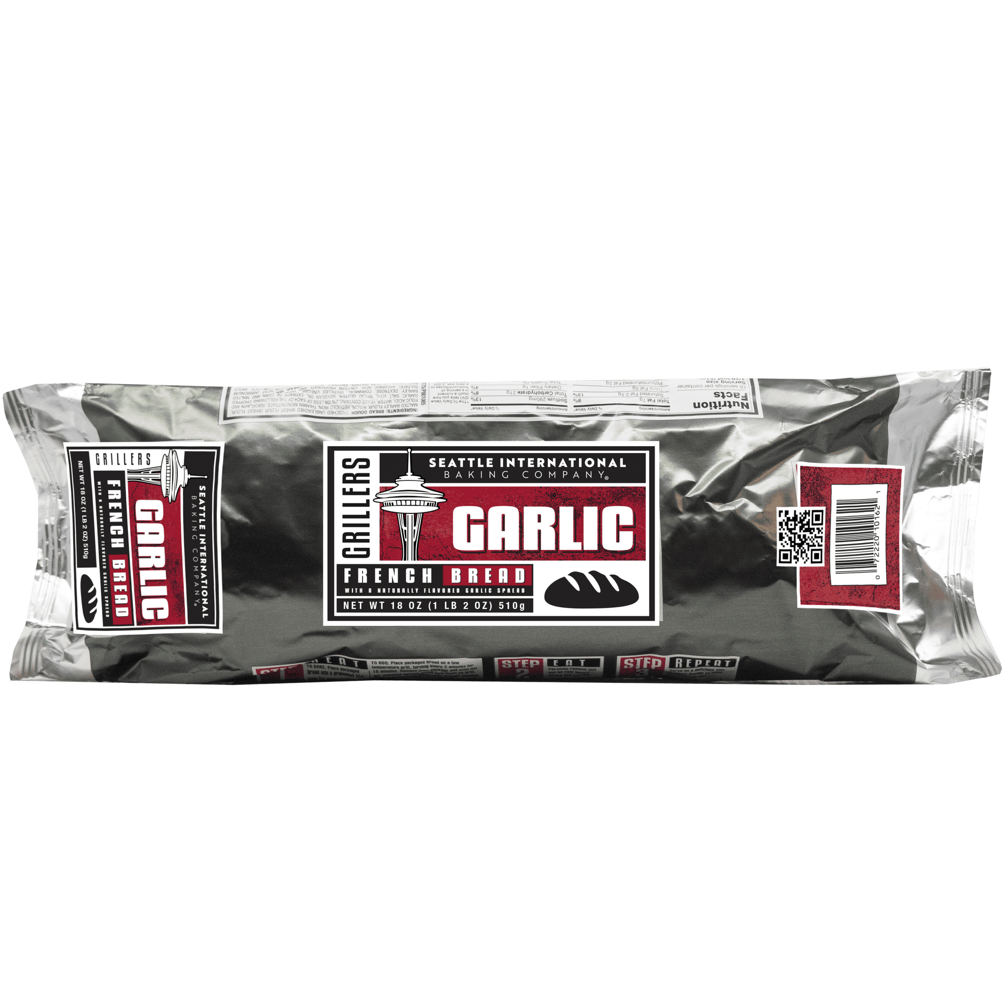 Seattle International Garlic French Bread Foil, 18 oz