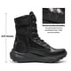 thumbnail image 3 of Botas de Trabajo Tácticas de Cuero para Hombre NORTIV 8 20 cm Negras, 3 of 8