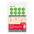 thumbnail image 4 of Office Depot Removable Round Color-Coding Labels, 3/4in. Diameter, Green Neon, Pack Of 1,008, OD98787, 4 of 6