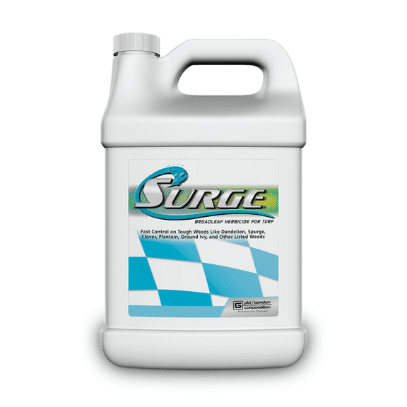 Surge Broadleaf Herbicide for Turf - Excellent in Warm or Cool Season Grasses - 128 fl oz by PBI Gordon