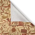 thumbnail image 6 of Ambesonne Western Grommet Curtain, Hat Snakes Bison Folklore, 50" x 63", Pale Orange Redwood, 6 of 6