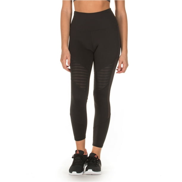 Reebok Womens Lux 2.0 Tights Compression Athletic Pants