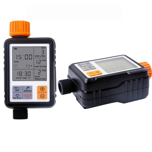 Water Timer Digital Programmable Garden Faucet Automatic Hose Faucet Sprinkler Timer Irrigation Sprinkler System Controller
