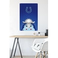 thumbnail image 6 of NFL Indianapolis Colts - S. Preston Mascot Blue 20 Wall Poster with Pushpins, 22.375" x 34", 6 of 6