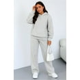 thumbnail image 4 of SPXTREME Women's Tracksuit Set 2 Piece Hoodie Sweatpants Lounge Oversized Sweatsuits Fall Outfits, 4 of 11