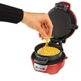 thumbnail image 4 of Hamilton Beach Breakfast Sandwich Maker Kitchen Counter Top Press, Red | 25476, 4 of 5
