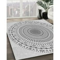 thumbnail image 2 of Ahgly Company Indoor Rectangle Patterned Gunmetal Gray Area Rugs, 8' x 12', 2 of 6