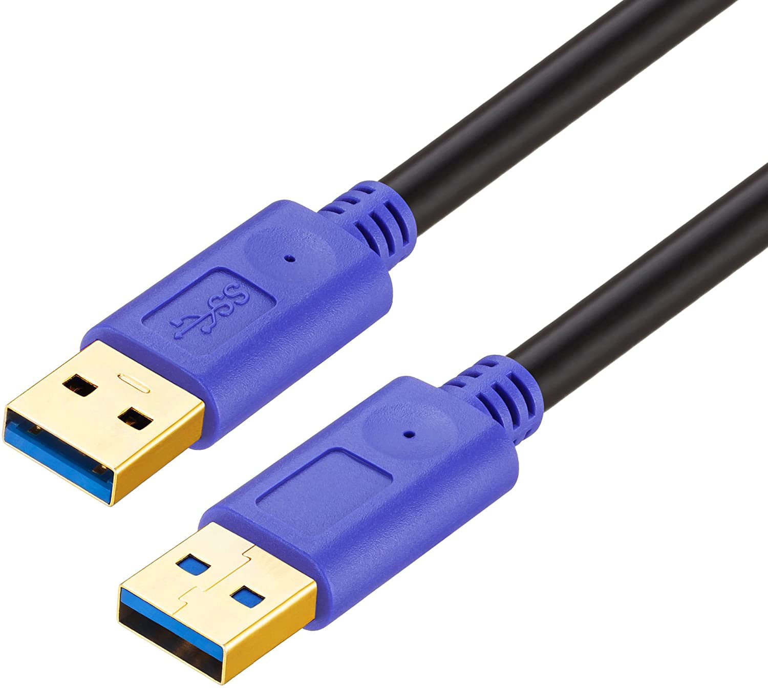 USB 3.0 Male to Male Cable Super Speed 5Gbps for Data Transfer Hard Drive Cord 