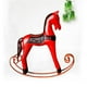 thumbnail image 3 of Caballo Mecedora de Madera Perfecl Modelo Rojo 23.5 cm, 3 of 8