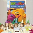 thumbnail image 2 of Monster math squad Backdrop school Taspestry Wall Decor Banner Party Supplies Poster Birthday Decorations Background for Photography Taspestry, 2 of 6