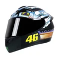 thumbnail image 5 of Casco de motocicleta completamente cubierto Casco integral para motocicleta scooter Cuatro estaciones Otoño e invierno Antivaho Gris Hombres y mujeres, 5 of 5