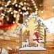 thumbnail image 4 of Adornos navideños colgantes de madera para casas, festivales de temporada, fiestas, decoración de ventanas Muñeco de nieve, 4 of 7