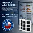 thumbnail image 5 of Mist Fresh Paultra2 Refrigerator Air Filter Replacement for Frigidaire Refrigerators, 3-Pack, 5 of 7