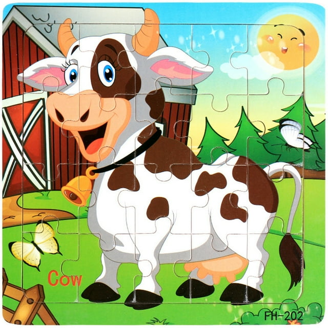 Wooden Puzzles, Wooden Colorful Shape Puzzles For Children 18 Months And Above, Educational Toy Gifts For Boys And Girls