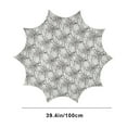 thumbnail image 3 of Halloween Tablecloth - 27.56" Round Spider Web Polyester Table Covers for Party/Restaurant/Dining Decor, 3 of 6