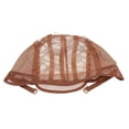 thumbnail image 2 of Yinanstore Lace Mesh for Making Elastic Invisible Weave Hair Net Black/ Brown/ Beige - Brown, as described, 2 of 8